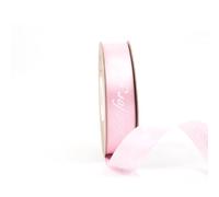 Wisafory Just for You Ruban de satin de 45 m / rouleau de ruban décoratif en tissu large pour mariage, bouquets de fleurs, emballage cadeau, décoration 25 mm - Rose