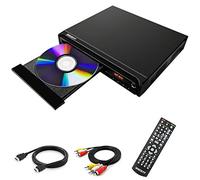 WISCENT Micro-chaîne compacte Micro-chaîne Hi-FI stéréo avec CD et Bluetooth,Radio FM, CD, CD MP3, Lecteur DVD,USB, Chaîne Hi-FI-Musique (Lecteur DVD)
