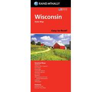 Wisconsin, carte facile à lire | Rand McNally