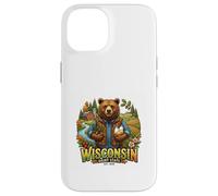 Wisconsin Farm Bear Campagne Nature Harvest Coque pour iPhone 14