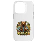 Wisconsin Farm Bear Campagne Nature Harvest Coque pour iPhone 14 Pro