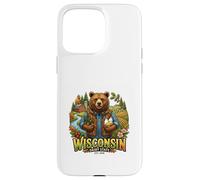 Wisconsin Farm Bear Campagne Nature Harvest Coque pour iPhone 15 Pro Max
