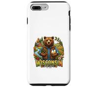 Wisconsin Farm Bear Campagne Nature Harvest Coque pour iPhone 7 Plus/8 Plus