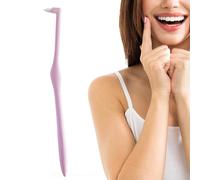 Wisdom Brosse à dents dentaire, brosse de nettoyage orthodontique douce ultra fine - Brosse à dents arrière - pour hommes, femmes, filles, jeunes, adolescents, maison, dortoir, hôtel, voyage