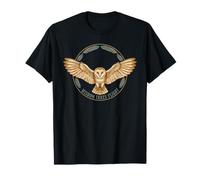 Wisdom Takes Flight Art Inspiration Hibou Art T-Shirt