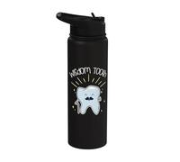 Wisdom Tooth Dentiste-Assistant Praxis Dental-Hygiène Dentiste Stainless Steel Insulated Water Bottle
