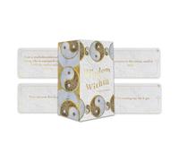Wisdom Within: Quiet Your Mind and Journey Through to the Wisdom Within (88 Cards Printed With Gold Foil)