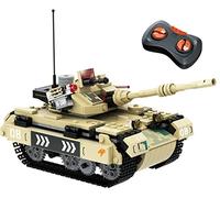 Wise Block Véhicule Rc Tank Militaire Beige