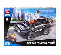 Wise Block W Jeu de Construction, Jouets STEM pour Enfants de 8 Ans et Plus, 370+ pièces kit Voiture télécommandée, RC Cars Cadeaux d'anniversaire pour Enfants, RC SWAT Armored Truck