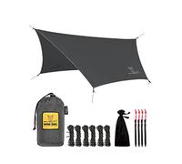 Wise Owl Outfitters Bâche de Camping - Bâche imperméable pour hamac et abri - Accessoires de Camping avec piquets de Tente et Sac de Transport