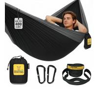 Wise Owl Outfitters Hamacs de Camping - Hamac Portable Simple ou Double pour extérieur, intérieur avec Sangles d'arbre - Équipement de randonnée, de Voyage et de Camping