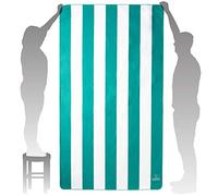 Wise Owl Serviette de Plage en Microfibre - Extra Grande Serviette de Plage à séchage Rapide surdimensionnée, Super absorbante pour la Plage et la Natation - 7ft x 4ft (7ft x 4ft) Vert