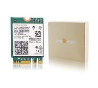 WISE TIGER AX210NGW - Carte WiFi 6E 11AX - Module WiFi 2 x 2 MU-MIMO - Carte sans Fil Double Bande avec Adaptateur WiFi Interne BT 5.2 pour Ordinateur Portable, Compatible avec Windows 10 64 bi
