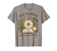 Wise Wander Navigating The Worlds Within Words T-Shirt
