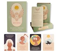 Wise Words - Reclaim & Restore Affirmation Deck | 52 cartes diverses et inclusives pour la pleine conscience | Dose quotidienne d'amour de soi et d'autonomisation pour une croissance personnelle