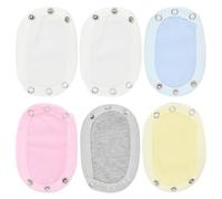 Wisebom 6 Piece Body BéBé Extender Extension De Vêtements De Bébé Baby Crotch Extenter Diaper Suit Extenter BéBé Extension De Gilet Double Couche Tissu Coton Rallonges pour Vêtements de Bébé
