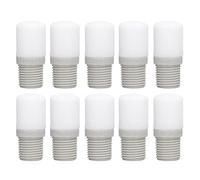 Wisecoco 10Pcs Silencieux Pneumatiques à Air, Silencieux De Valve Pneumatique G1/8in Composant Auxiliaire Silencieux D'échappement Silencieux pour Cylindre Électrovanne Carter