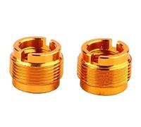 Wisecoco Adaptateur De Vis De Microphone, 2 Pièces 5/8 Pouces Mâle à 3/8 Pouces Adaptateur De Vis à Filetage Femelle, Adaptateur De Bras De Perche, pour Accessoires De Clip De Support De Microphone