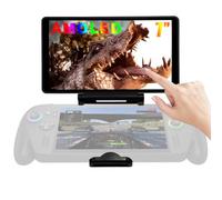 wisecoco AMOLED Double moniteur à clipser 7" pour ordinateur portable ROG Ally/Ally X/Xbox Ally/ROG Écran tactile FHD 1080p Montage sans outil Plug & Play USB-C Connexion à un câble