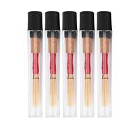 Wisecoco Anches De Hautbois, Anches De Hautbois De Bonne Qualité 5pcs avec Manchon De Tube Transparent, Accessoires D'instruments De Force Moyenne
