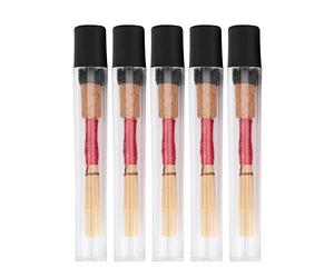 Wisecoco Anches De Hautbois, Anches De Hautbois De Bonne Qualité 5pcs avec Manchon De Tube Transparent, Accessoires D'instruments De Force Moyenne