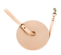 Wisedog Longe pour Chien - Laisse de Dressage de Style Classique Vintage Sable 10 m
