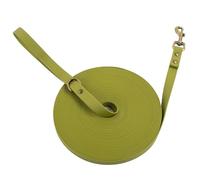 Wisedog Longe pour Chien - Laisse de Dressage de Style Classique Vintage Vert 10 m