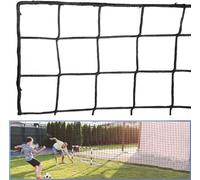 Wiseek Filet de sécurité de Football, Filet de Protection à Fort Impact, 3 x 6 m, Filet de Sport en Nylon, Rebond de Football (Corde d'installation Incluse)