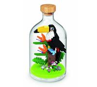 WiseHawk Kit de Blocs Miniatures pour Construire des Insectes et des Petits Animaux. Inclut Une Bouteille de méthacrylate pour protéger la Construction. Toucan