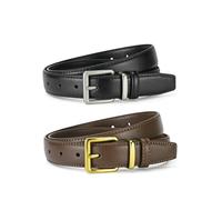 WISEHUBY Ceinture pour femme 1-2 pièces Boucle ardillon simple Doux Tendance Match Jupe Pantalon Jambe large Ceinture Mode Vêtements pour femmes Accessoires-I-100Cm