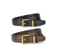 WISEHUBY Ceinture pour femme 1-2 pièces Boucle ardillon simple Doux Tendance Match Jupe Pantalon Jambe large Ceinture Mode Vêtements pour femmes Accessoires-G-100Cm