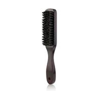 WISEHUBY Ensemble peigne et brosse à barbe pour homme : peigne à barbe de poche, peigne à huile coiffante, masseur facial et nettoyant pour poils du visage
