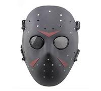 WISEONUS Masque de paintball, Airsoft, masque de protection intégral en maille métallique, masque tactique pour chasse, tir, jeux CS, Halloween