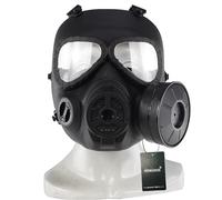 WISEONUS Masque Tactique Paintball Facial Anti-buée factice équipement de Protection Chasse CS Halloween Masqu intégrales avec Ventilateur