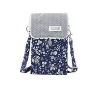WisePoint Sac pour téléphone, sac à bandoulière en coton, joli sac à bandoulière avec fermeture éclair, léger pour femme, petit sac à bandoulière pour voyage, rendez-vous, shopping, Style 2, s