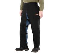 WISEPRO Pantalon Anti Coupure Tronconneuse | Legging de sécurité à 8 couches | Chaps réglables universels | Équipement de protection forestière | Protection avant uniquement