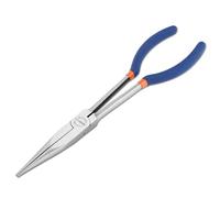 WISEPRO Pince à bec aiguille extra longue de 27,9 cm, pince droite à long bec pour le traitement des fils, la réparation à domicile