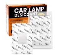 Wisesorb - Lot de 10 sachets absorbeurs d'humidité 10g pour phares de voiture. Absorption élevée, Anti-buée, emballés individuellement avec adhésif. Pour tous types de véhicules.