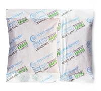 Wisesorb Lot de 3 paquets déshydratants rechargeables de 100 g, indiquant les paquets de gel de silice, absorbeurs d'humidité pour le stockage, déshumidificateurs sans danger pour les armes à feu