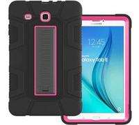 WISETONY® Etui antichoc en silicone avec support pour votre Samsung Galaxy Tab A 10.1 2016 T580 - Noir&Rose G
