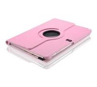 WISETONY® Etui PU cuir Coque Housse rotative 360°pour Samsung Galaxy Note P600/P601 10.1 - Rose G