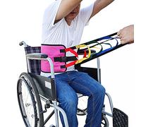 Wisexplorer Sangle de transfert robuste de 98,5 cm pour personnes âgées - Rembourrée en éponge - Sécurité pour les soins aux patients (rose)