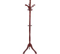 WISFOR Porte-manteau Réglable en hauteur Porte-manteau Porte-manteau en bois pour hall d'entrée chambre à coucher Hauteur : environ 176.5cm