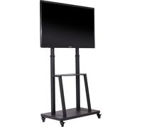 WISFOR TV Stand Stand Trolley TV Chariot pour 32" - 80" LED OLED LCD QLED Monitor