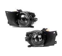 WISGOL Feux anti-brouillard pour Lentille de fumée BMW 5 Series (E39) 09/2000-06/2004 for standard bumper Phares antibrouillard H8 12V 35W Un couple E9 R:63176900222 6900222 L:63176900221 6900221