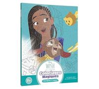 Wish, Asha Et La Bonne Étoile - Coloriages Magiques -Trompe-L'oeil