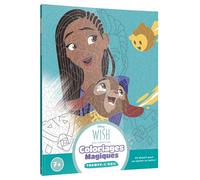 WISH, ASHA ET LA BONNE ÉTOILE - Coloriages Magiques - Trompe l'oeil (7+) - Disney