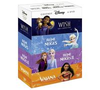 Wish - Asha Et La Bonne Étoile + Vaiana, La Légende Du Bout Du Monde + La Reine Des Neiges + La Reine Des Neiges 2