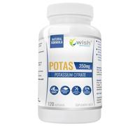Wish Citrate de Potassium 350 mg - 120 Capsules