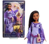 Wish Disney Coffret Aventure Poupée Asha Du Royaume De Rosas Avec Chiot Valentino Hpx25